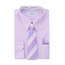 Berlioni Boys Dress Shirt with Tie/Hanky, Lilac