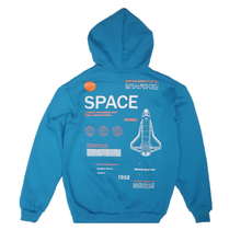 Hyper Space - NASA Hoodie Blue