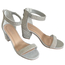 Top Moda Top Moda Glitter Ankle Strap Chunky Heel - Delia80