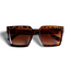 SNY Oversized Square Tortoise Sunglasses-LSG1013
