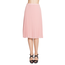 Haute Monde Chiffon Pleated Midi Skirt HMS40025, Dusty Pink