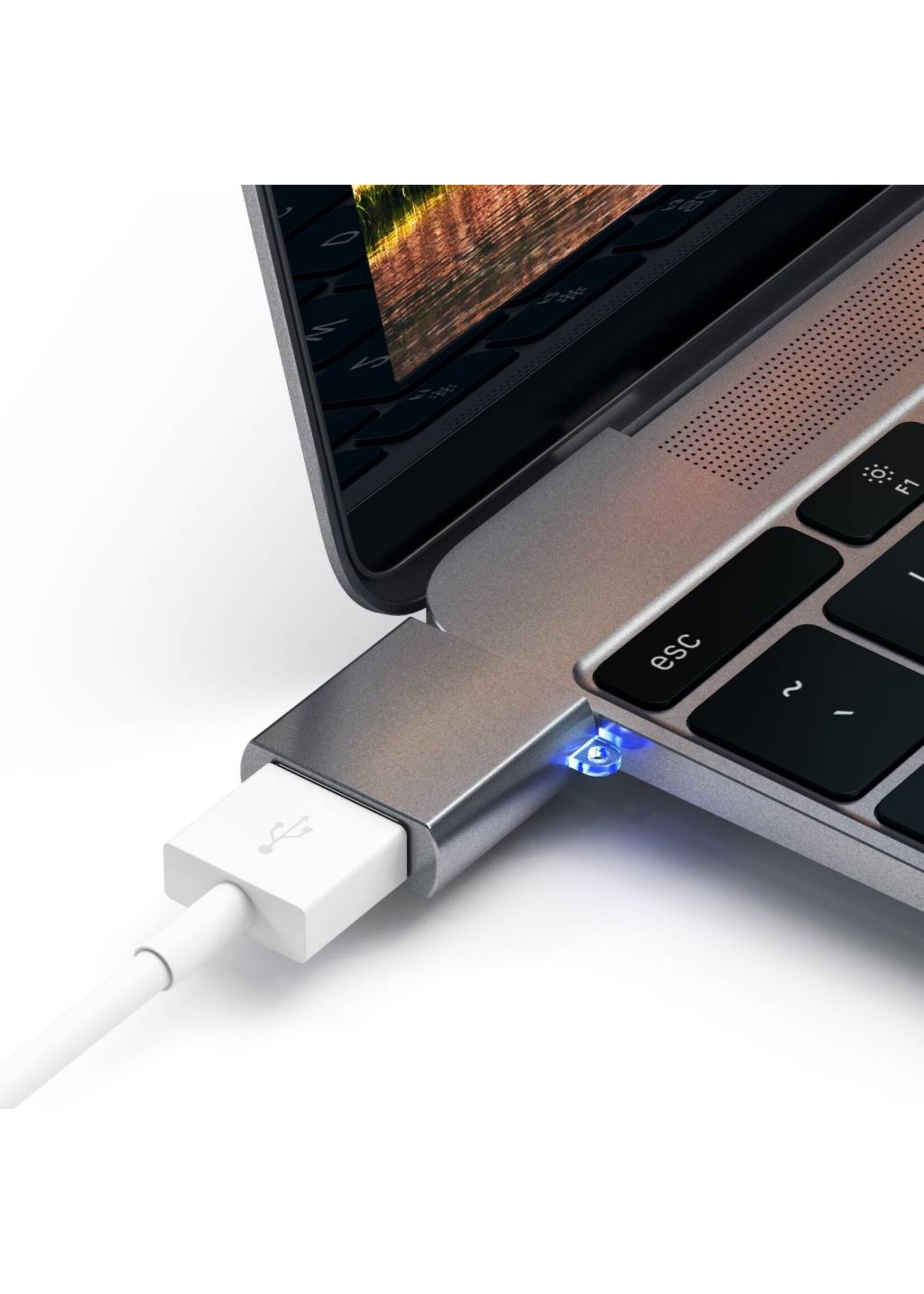 Satechi Satechi - Type-C - Type A USB Adapter - Space Grey