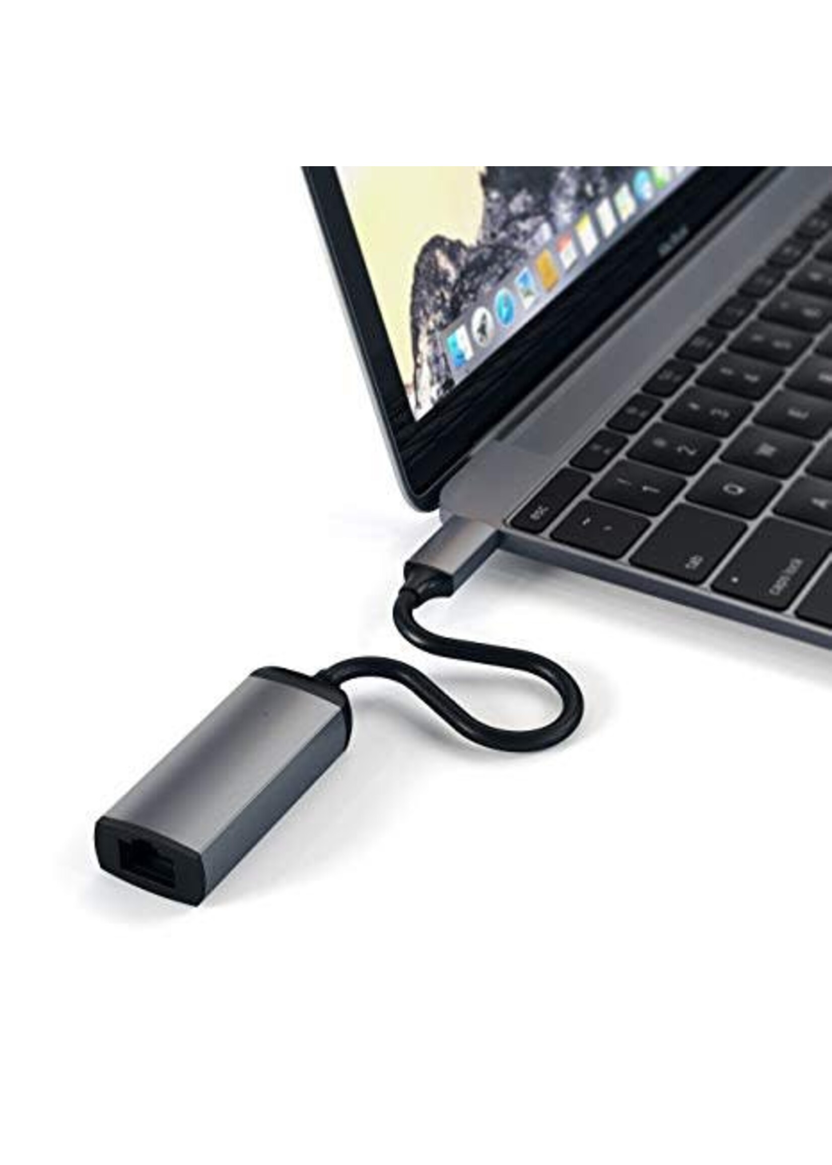Satechi Satechi ALUMINUM TYPE-C TO GIGABIT ETHERNET ADAPTER SPACE GREY