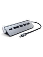 Satechi Satechi USB-C Aluminum USB Hub & Card Reader (Space Gray)