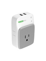 VOCOLINC VOCOlinc Smart WiFi Outlet Plug Night Light & 2 USB Charging Ports