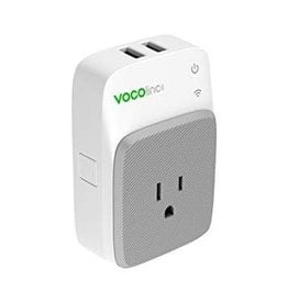 VOCOLINC VOCOlinc Smart WiFi Outlet Plug Night Light & 2 USB Charging Ports