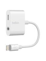 BELKIN Belkin 3.5mm Audio Aux to Lightning Cable 3 For iPhone X/8/7 White