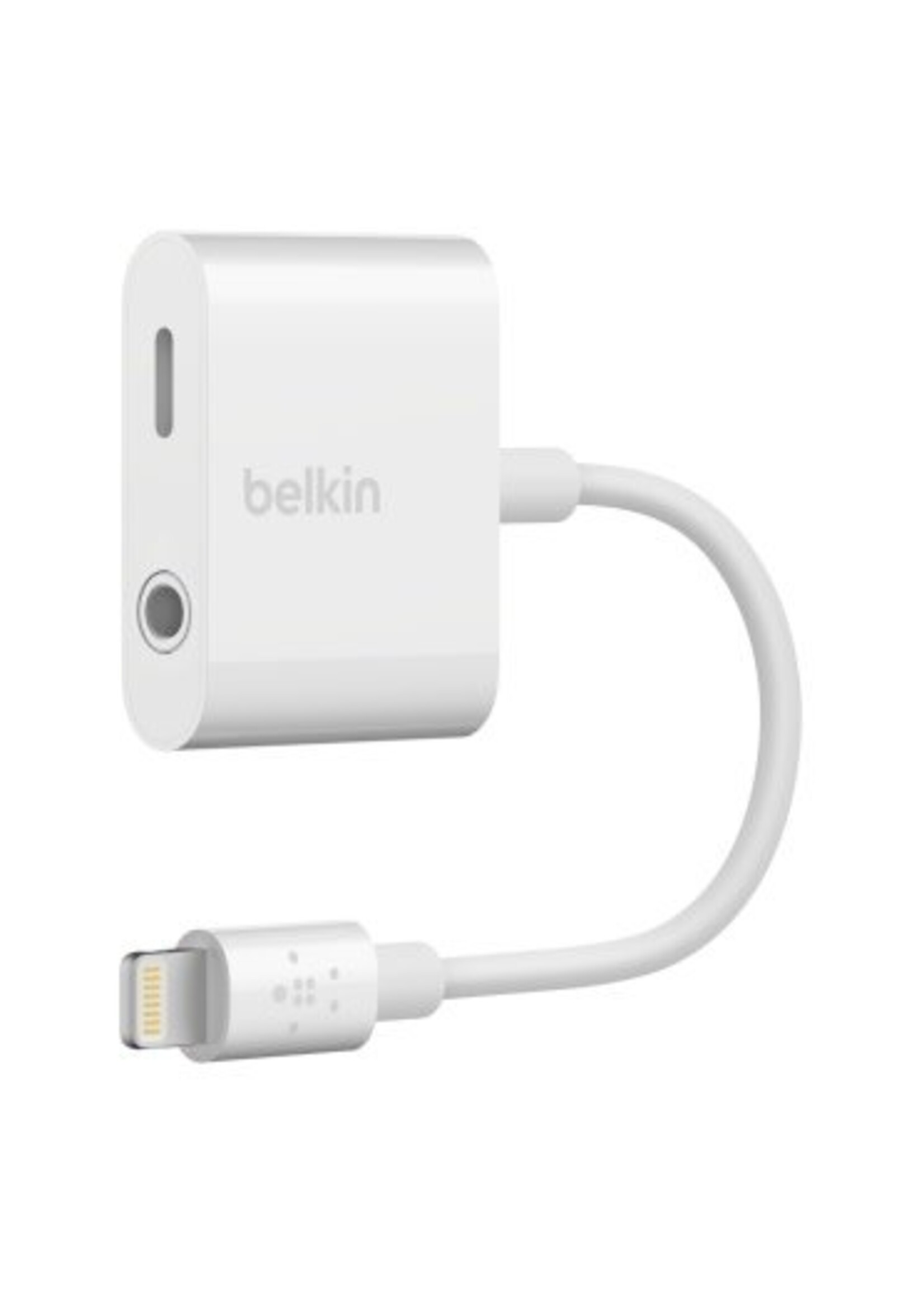 BELKIN Belkin 3.5mm Audio Aux to Lightning Cable 3 For iPhone X/8/7 White