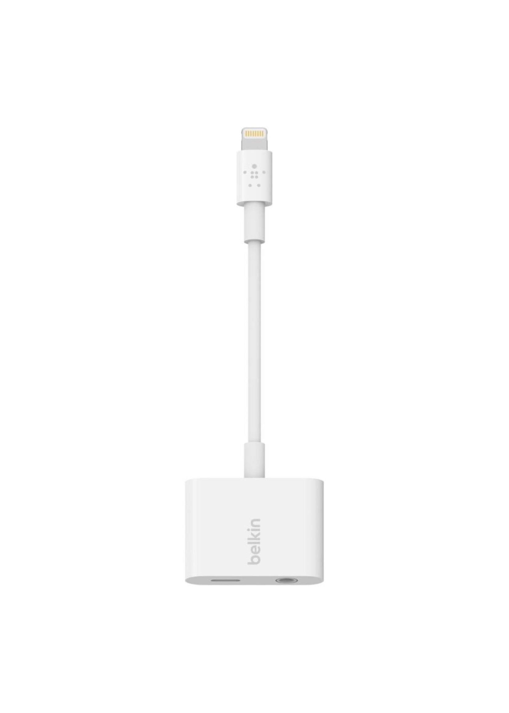 BELKIN Belkin 3.5mm Audio Aux to Lightning Cable 3 For iPhone X/8/7 White