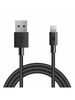 NONDA ZUS 4FT KEVLAR LIGHTNING TO USB-A CHARGING CABLE