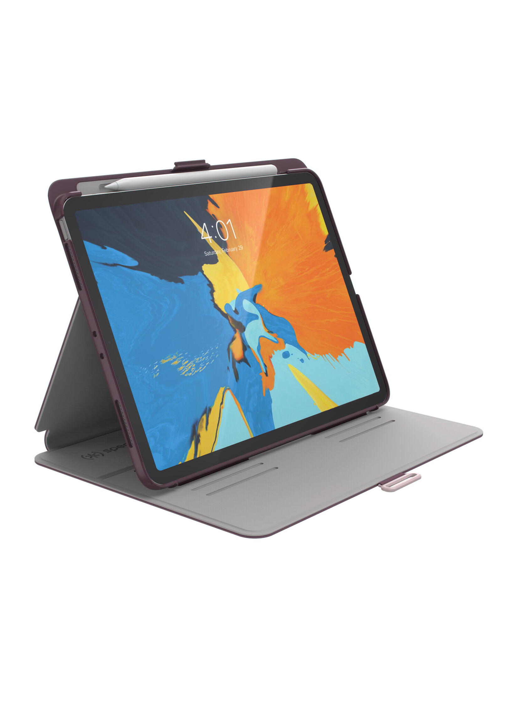 Speck Speck (Apple Exclusive) Balance Folio for iPad Pro 11" - Plumberry Purple/ Crushed Purple/ Crepe Pin