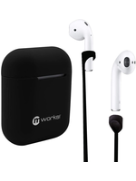 mworks! mworks! mCASE! Airpod Case Skin and Airpod Straps Bundle - Black