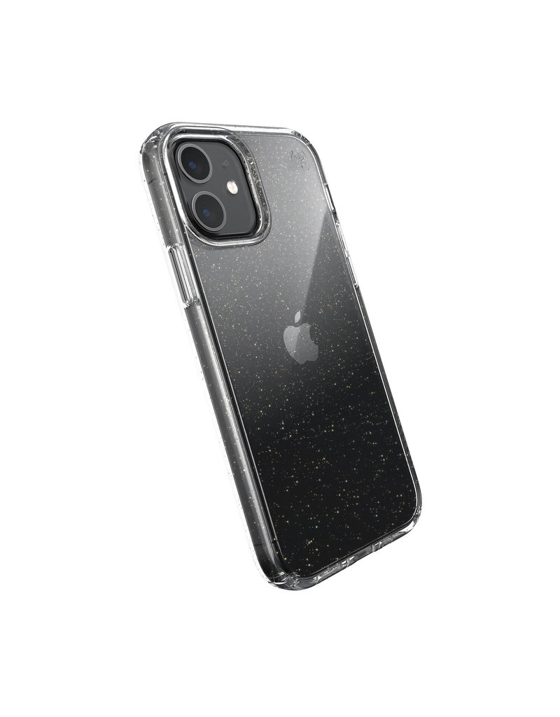 Speck Speck (Apple Exclusive) Presidio Perfect Clear + Glitter Case for iPhone 12/12 Pro