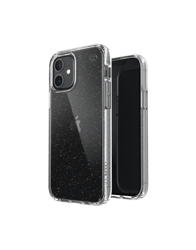 Speck Speck (Apple Exclusive) Presidio Perfect Clear + Glitter Case for iPhone 12/12 Pro