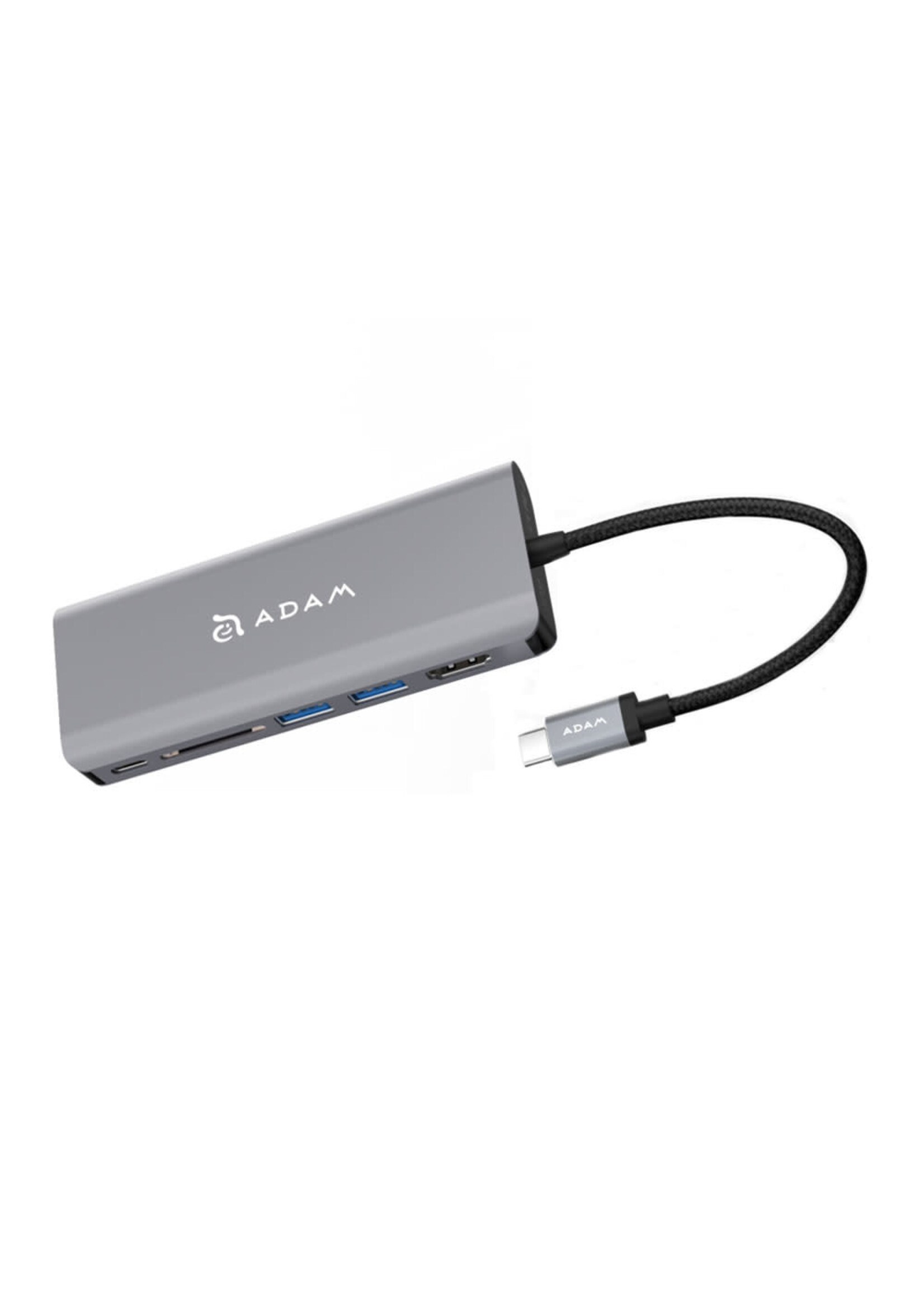 Adam Elements Adam Elements CASA Hub A01 6-in-1 Type C Hub - Ethernet, 3 USB P