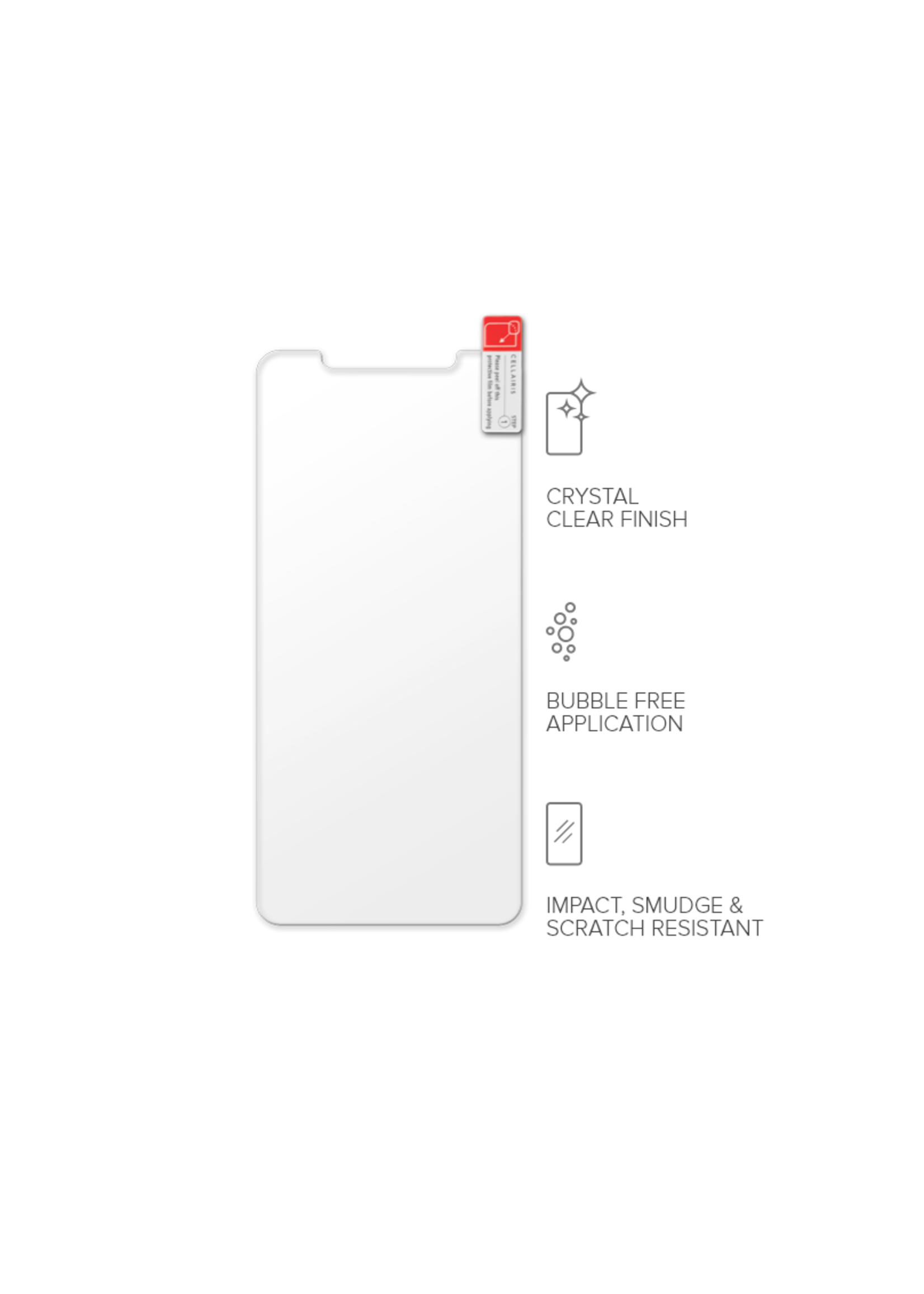 Cellairis Cellairis Apple iPhone 12 mini Shell ShockÂ® Super Anti-Impact Tempered Glass