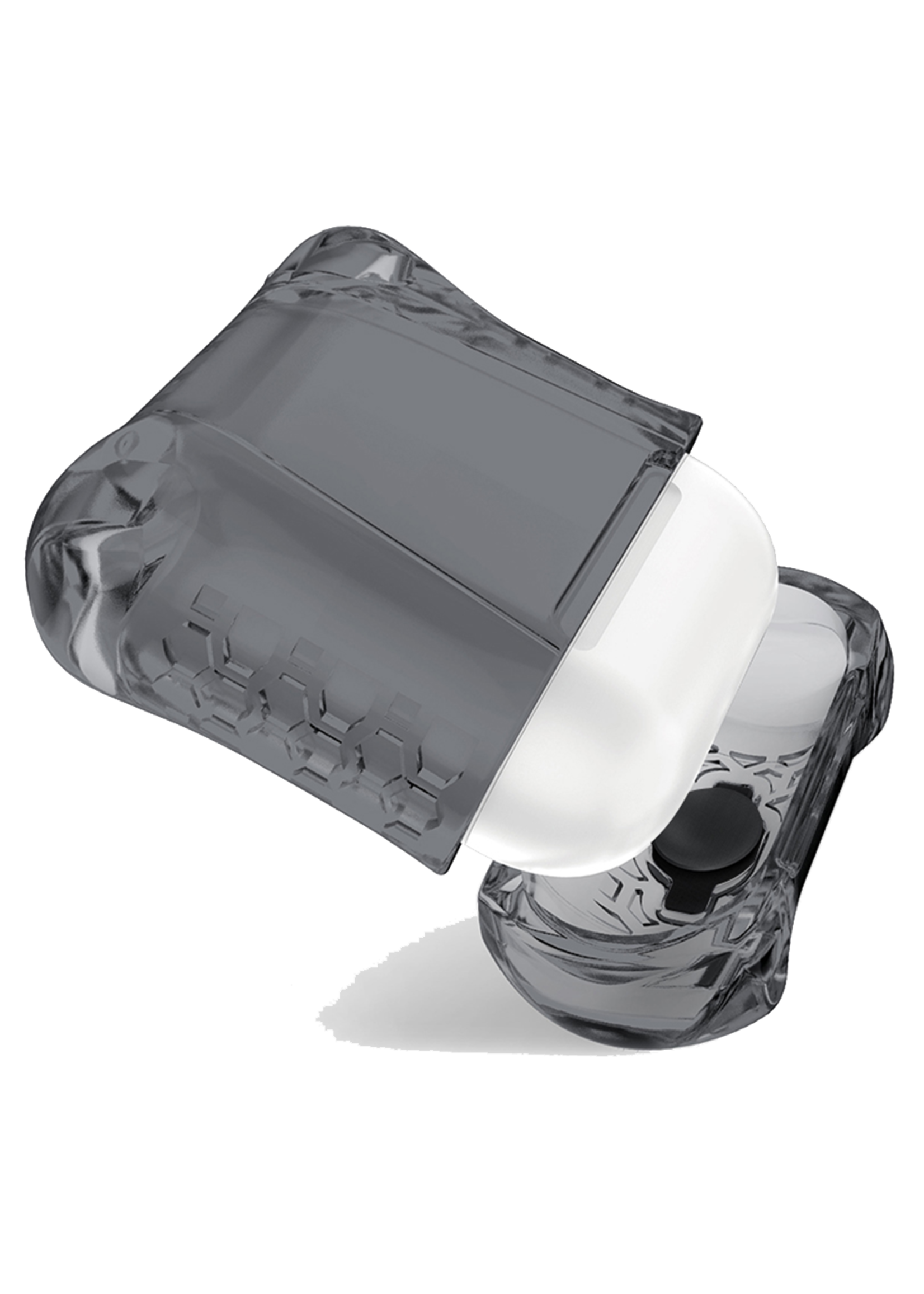 ItSkins ItSkins Spectrum Frost Case for Airpods - Black Smoke