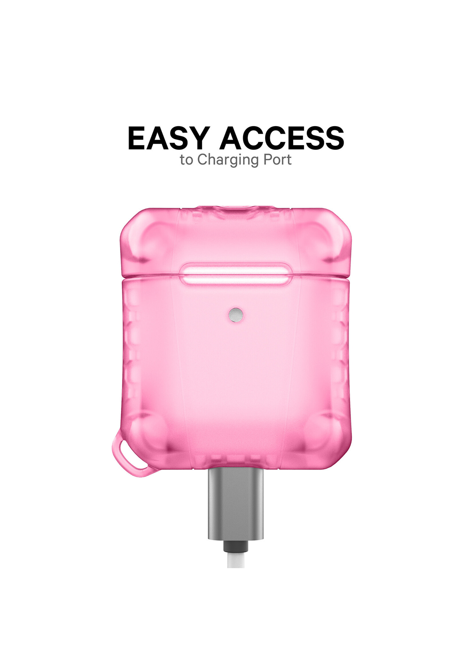 ItSkins ItSkins Spectrum Frost Case for Airpods - Light Pink