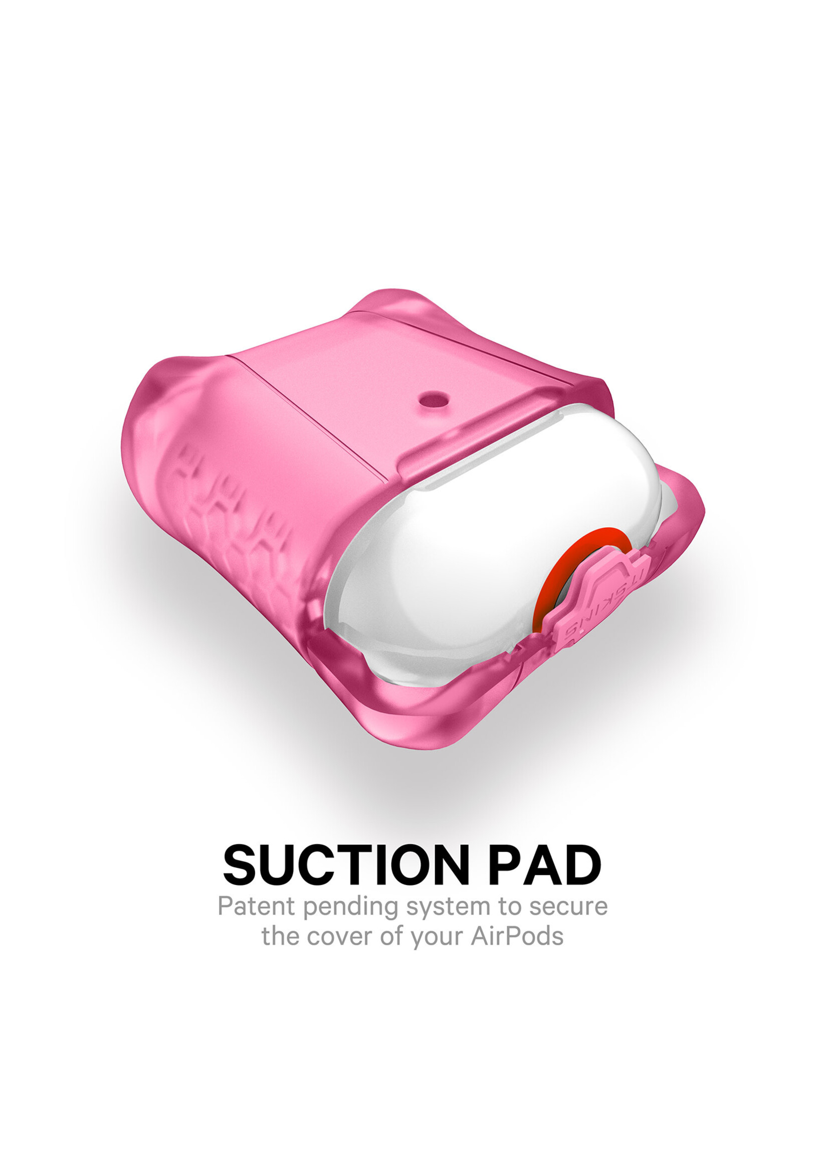 ItSkins ItSkins Spectrum Frost Case for Airpods - Light Pink