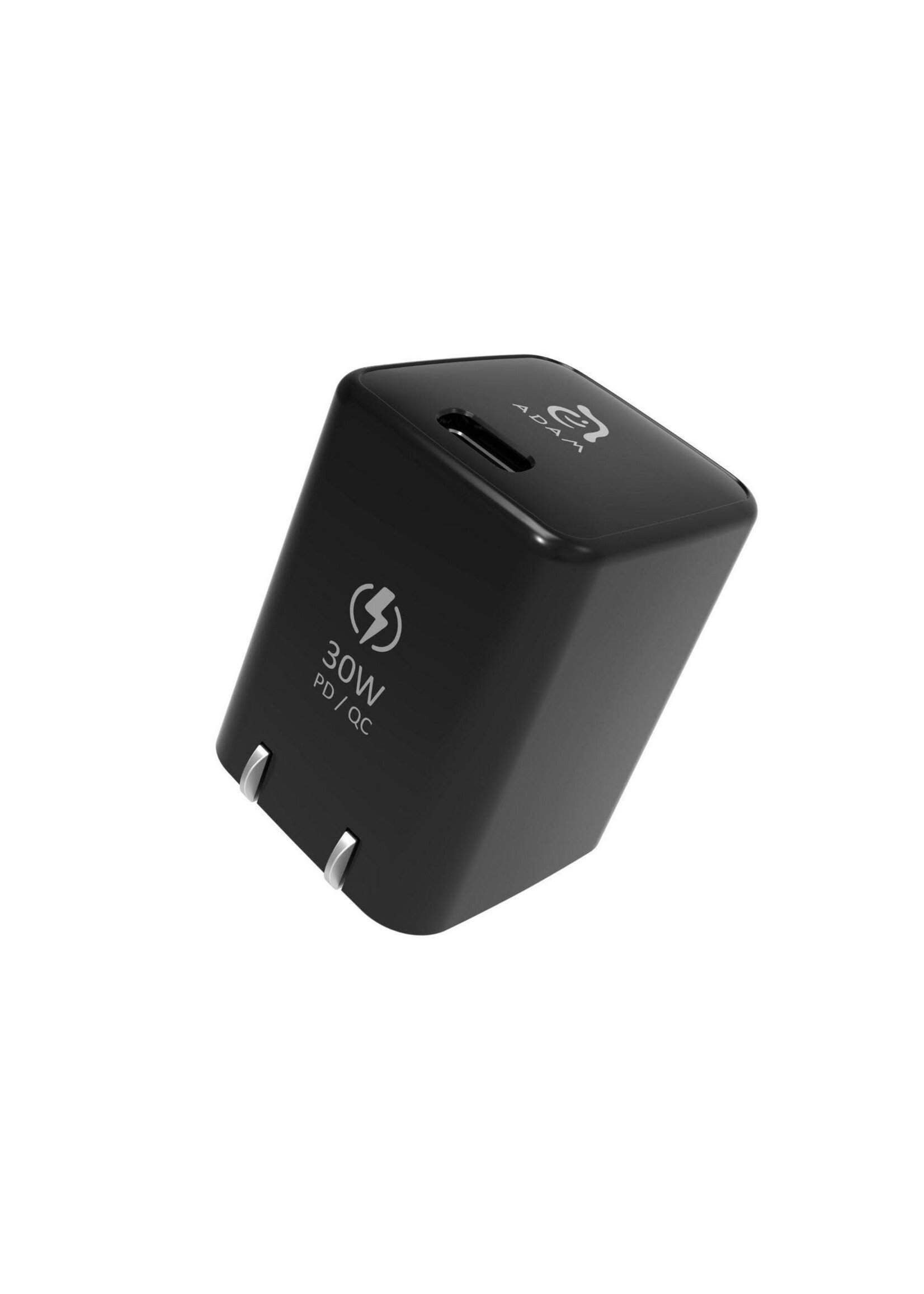 Adam Elements Adam Elements OMNIA X3 Fast Charging Kit USB-C to Lightning 30W - Black