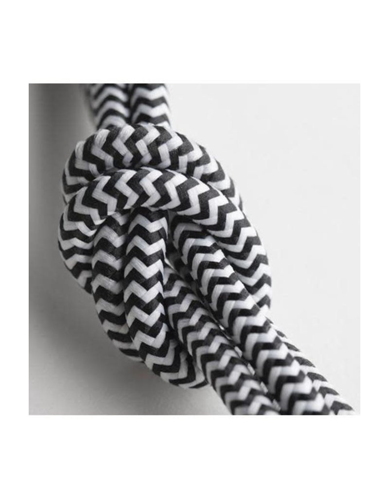 NATIVE UNION Native Union Braided Lightning Belt Cable 3m - Zebra (Black/White)