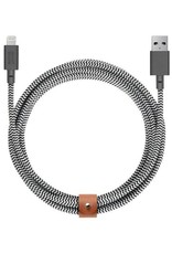 NATIVE UNION Native Union Braided Lightning Belt Cable 3m - Black/White