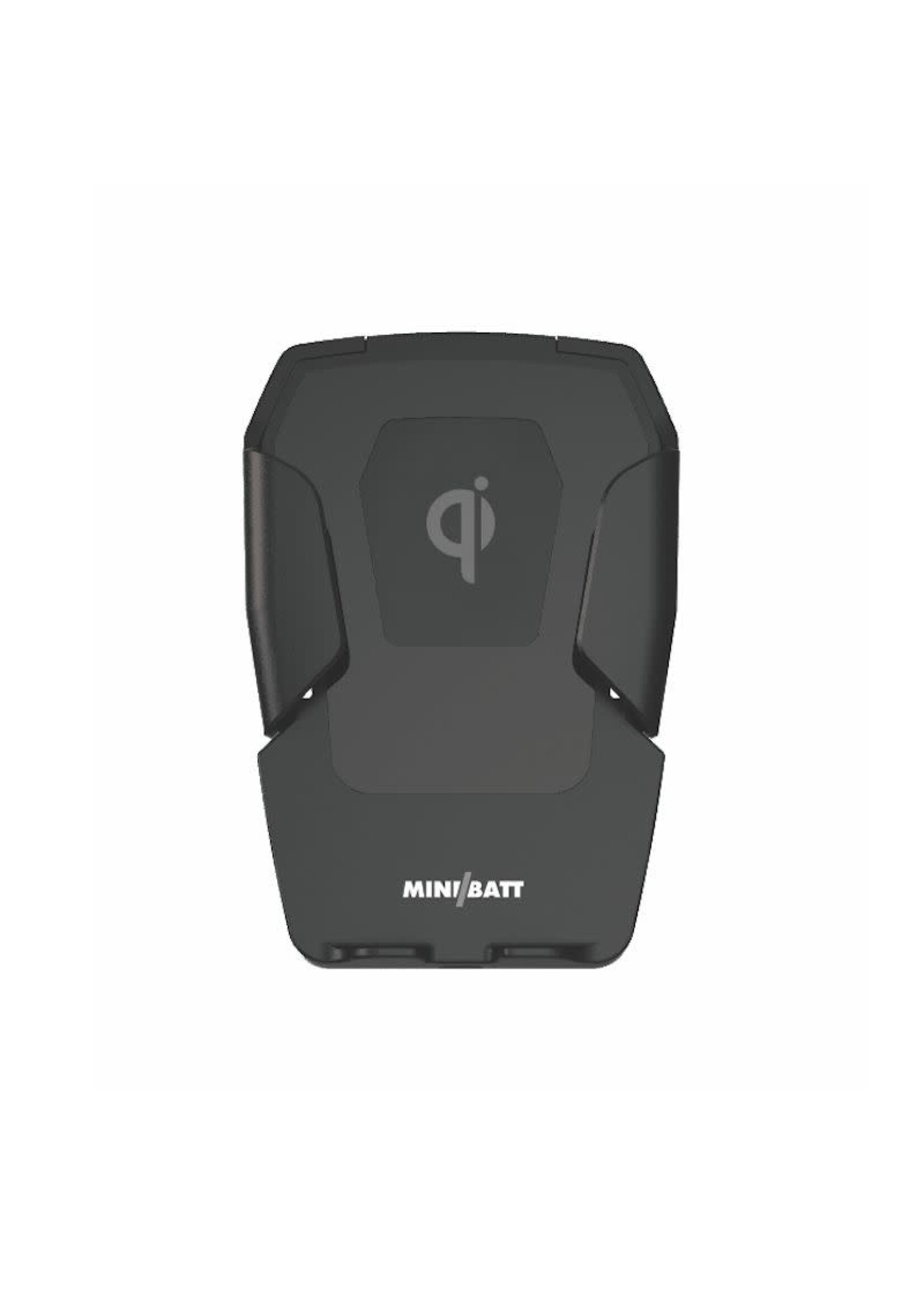 miniBatt miniBatt PowerDRIVE Wireless Qi Fast Charging Vent Mount 2 Coils 10W - Black