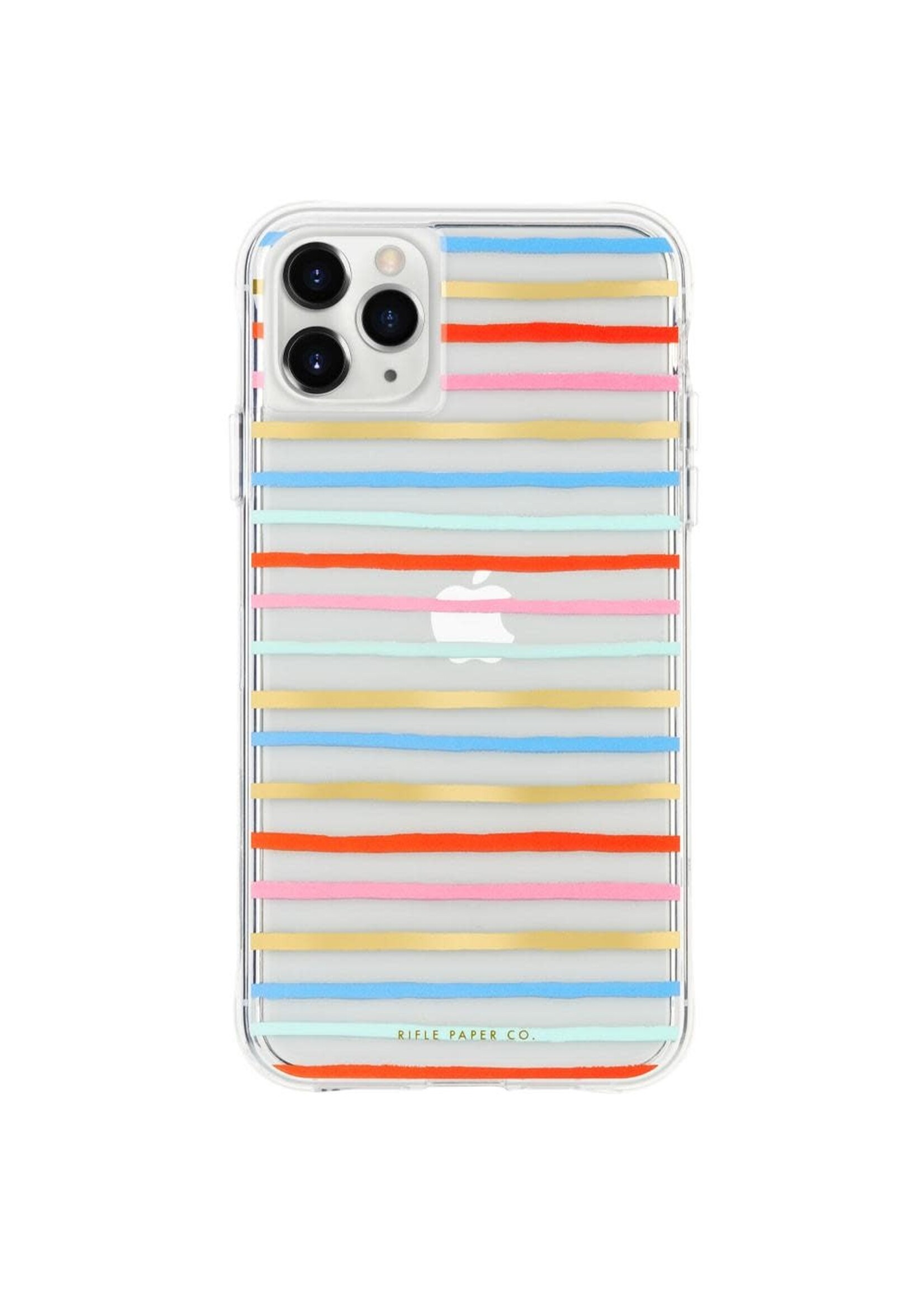 Case-Mate Case-Mate (Apple Exclusive) Rifle Paper Case for iPhone 11 Pro - Happy Stripes