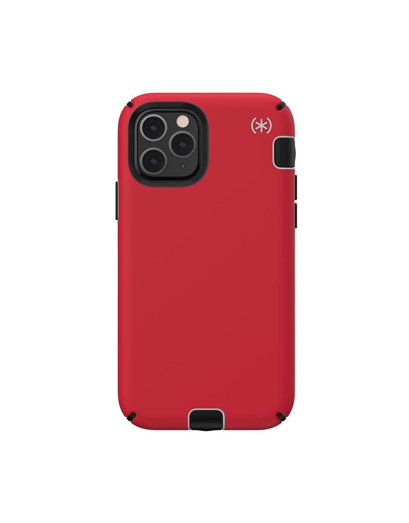 Speck Speck (Apple Exclusive) Presidio Sport Case for iPhone 11 Pro - Heartrate Red/Sidewalk Grey/Black