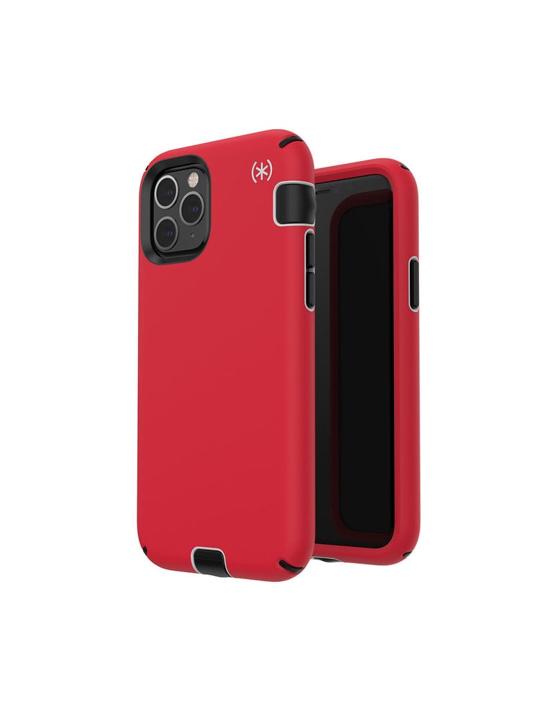 Speck Speck (Apple Exclusive) Presidio Sport Case for iPhone 11 Pro - Heartrate Red/Sidewalk Grey/Black