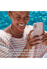 Speck Speck  Presidio Clear + Glitt  iPhone XS Max - Geode Purple /Gold Glitter