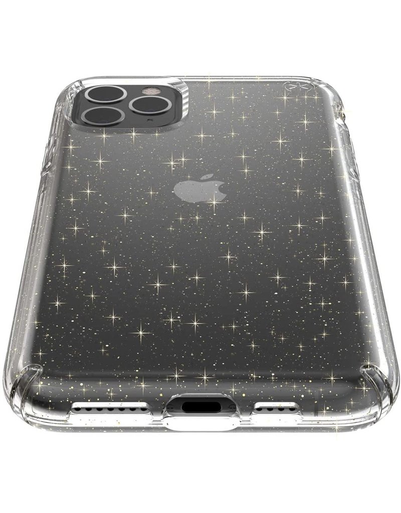 Speck Speck (Apple Exclusive) Presidio Clear Glitter Case for iPhone 11Pro Max - Gold