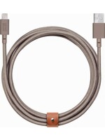 NATIVE UNION Native Union Braided Lightning Belt Cable, 3m - Taupe