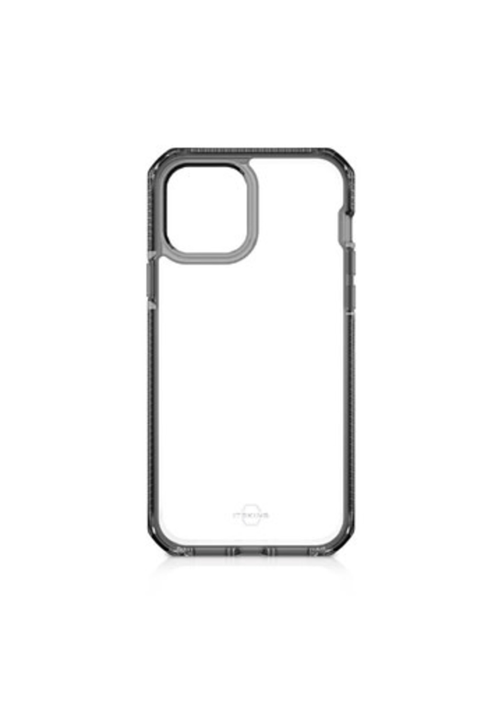 ItSkins ItSkins Supreme Clear Case for iPhone 12/12 Pro - Smoke and Transparent