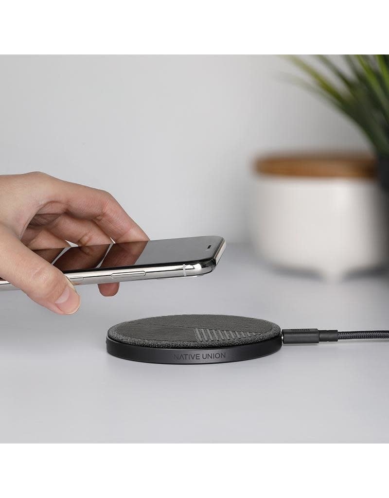 NATIVE UNION Native Union DROP WIRELESS FAST CHARGER - BLACK