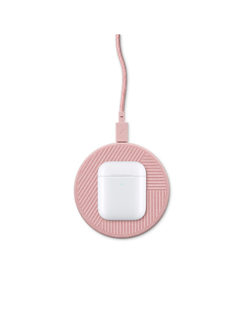 NATIVE UNION Native Union Drop Wireless Charger 10W (V2) - Fabric Rose