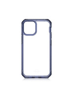 ItSkins ItSkins Hybrid Clear Case for iPhone 12 Mini - Deep Blue and Transparent