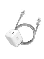 Adam Elements Adam Elements OMNIA X1 USB-C to Lightning Fast Charging Kit 20W - White