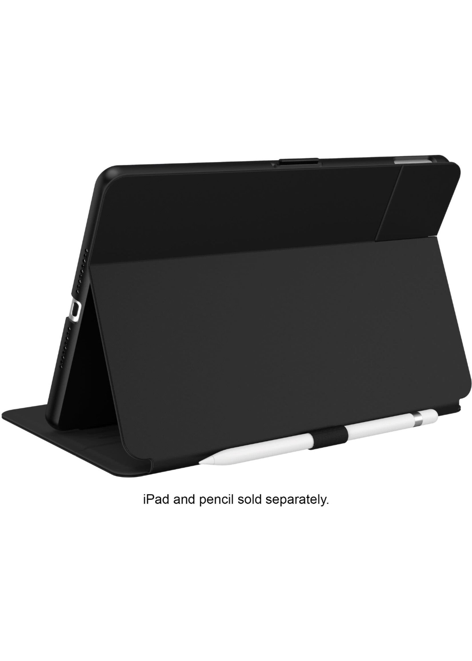 Speck Speck (Apple Exclusive) Balance Folio Case with microban for iPad 10.2" 7/8 Gen - Black/Black