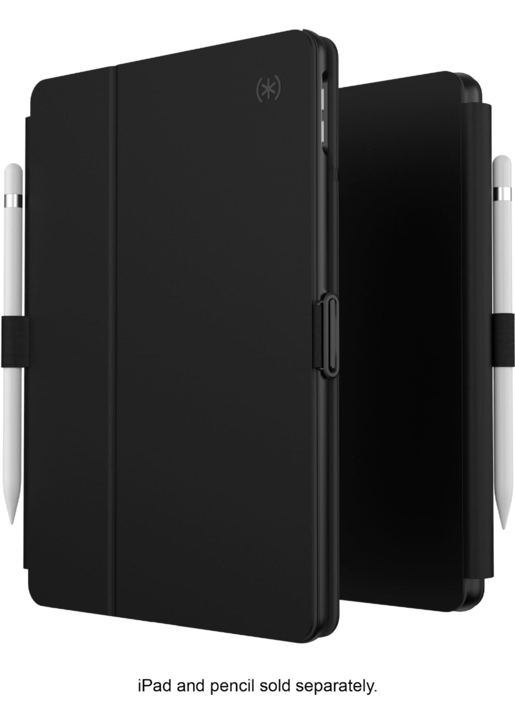 Speck Speck (Apple Exclusive) Balance Folio Case with microban for iPad 10.2" 7/8 Gen - Black/Black
