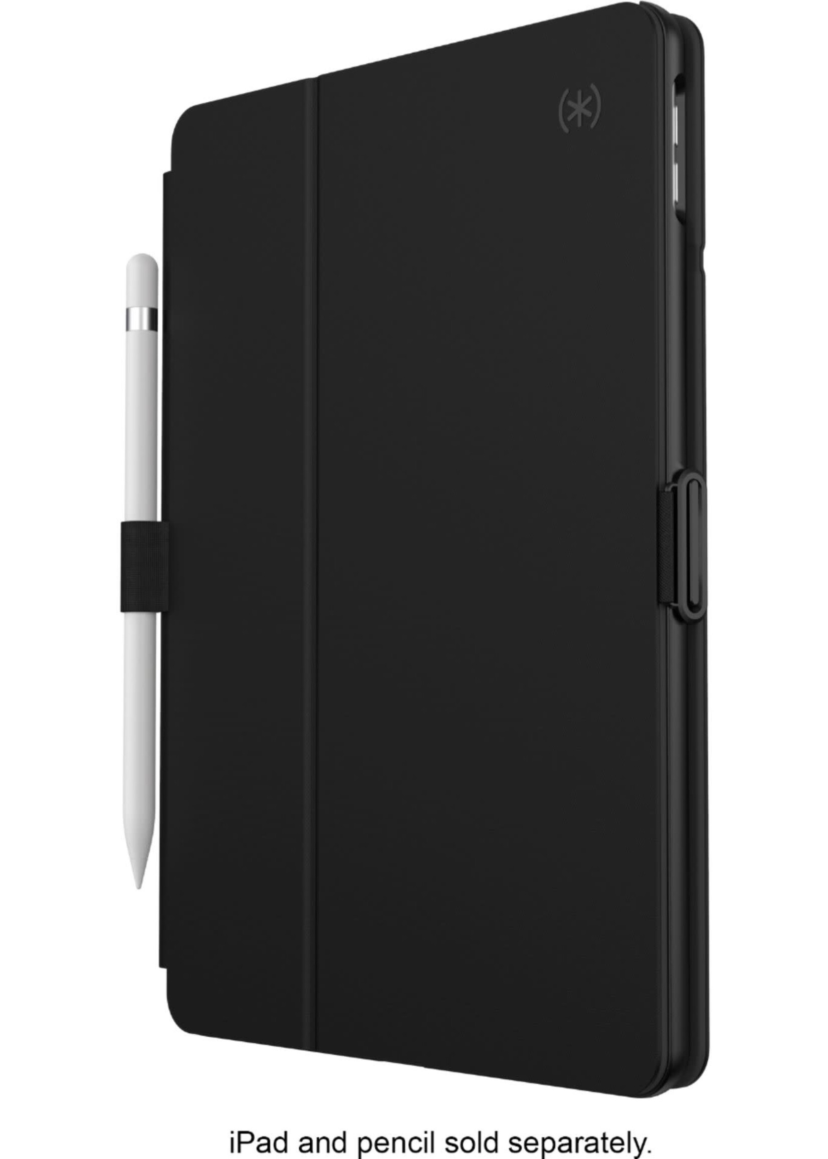 Speck Speck (Apple Exclusive) Balance Folio Case with microban for iPad 10.2" 7/8 Gen - Black/Black