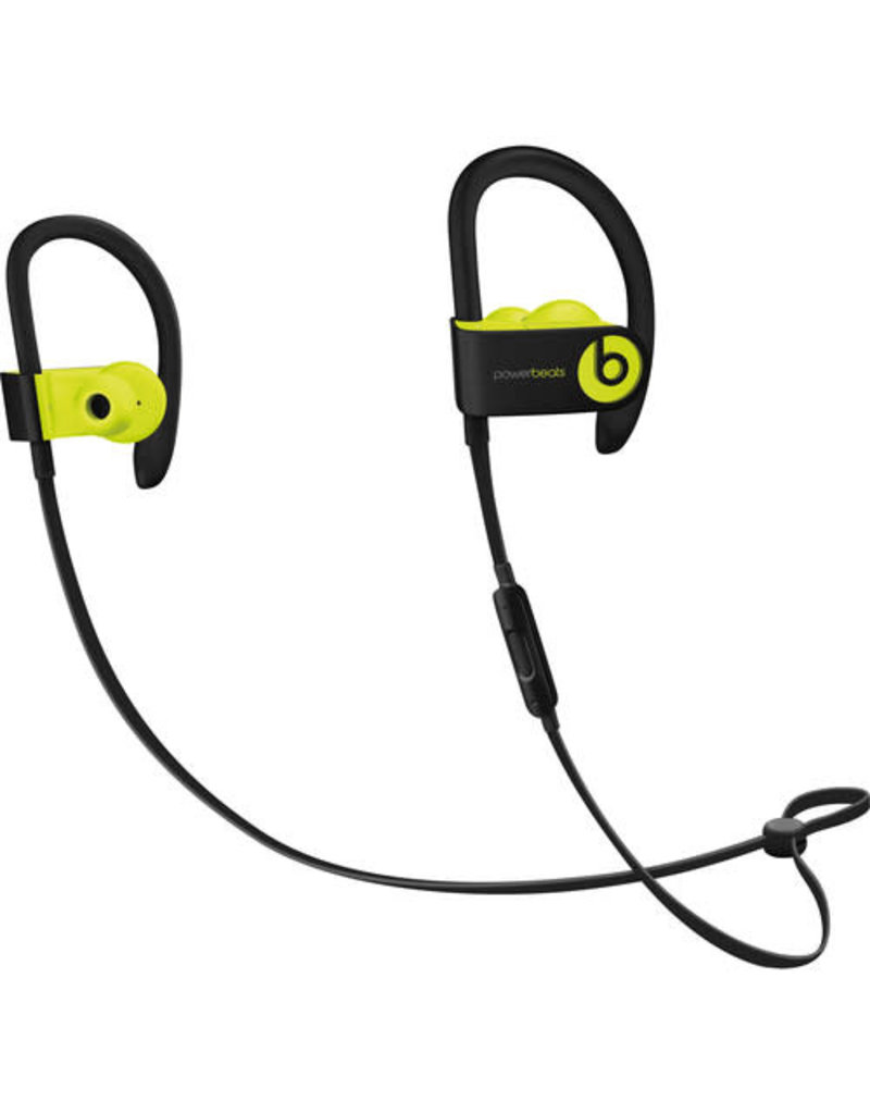 BEATS BEATS POWERBEATS 3 WIRELESS EARPHONES - SHOCK YELLOW