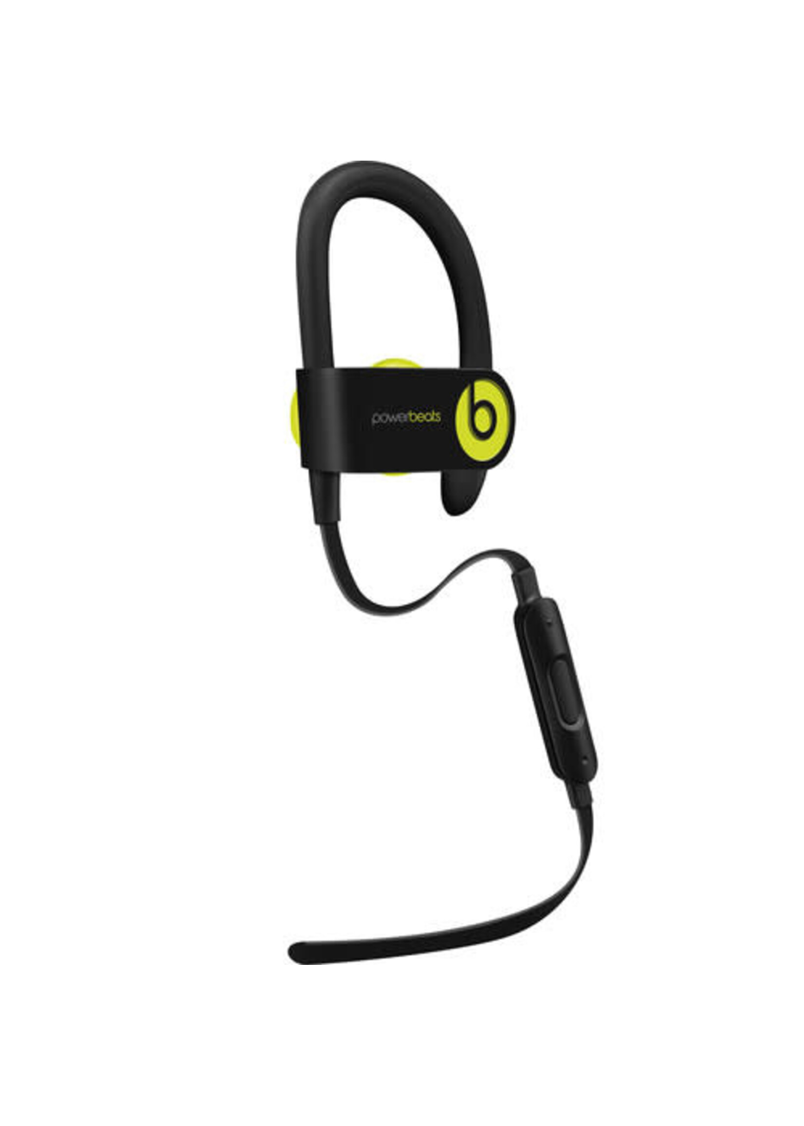 BEATS BEATS POWERBEATS 3 WIRELESS EARPHONES - SHOCK YELLOW