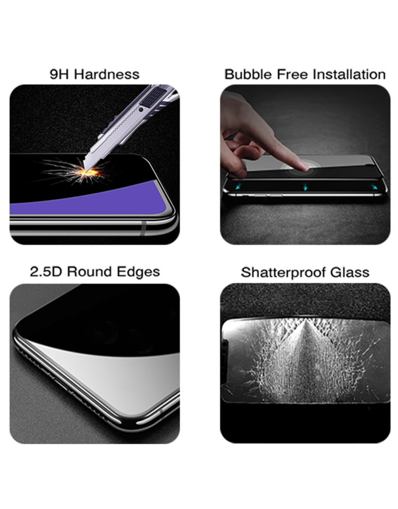 MYBAT MyBat Tempered Glass Screen Protector (2.5D) for Apple iPhone 13 (6.1) / 13 Pro (6.1) - Clear