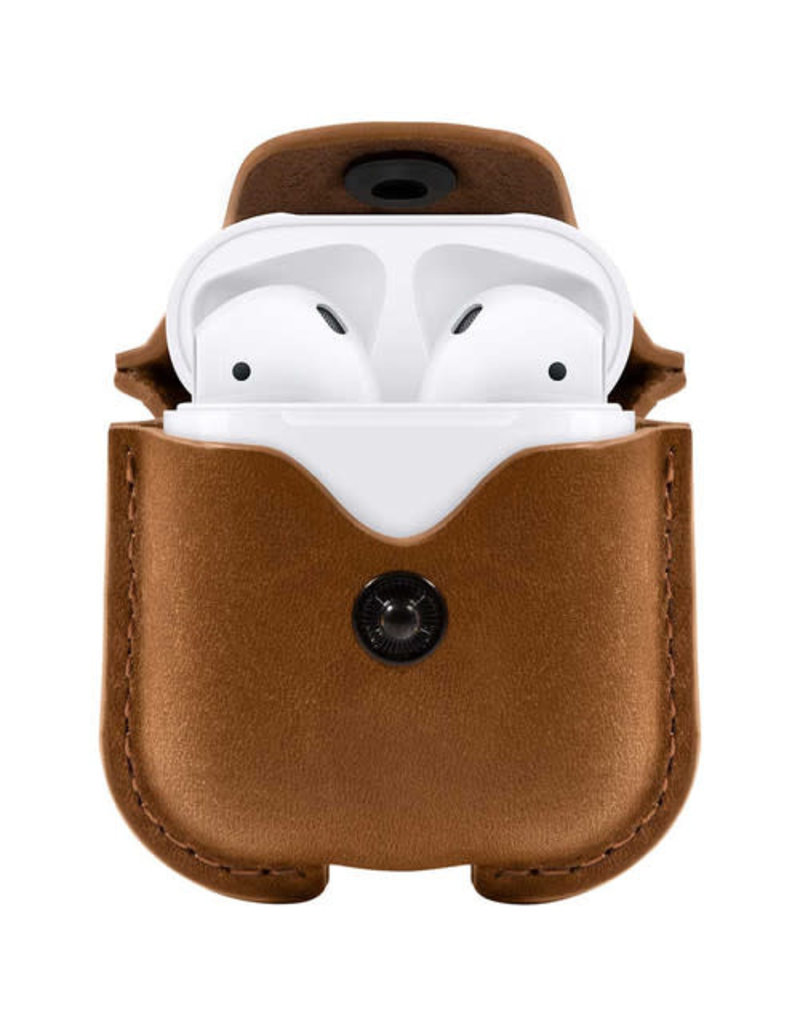 12 South 12 South AirSnap for AirPods - Cognac