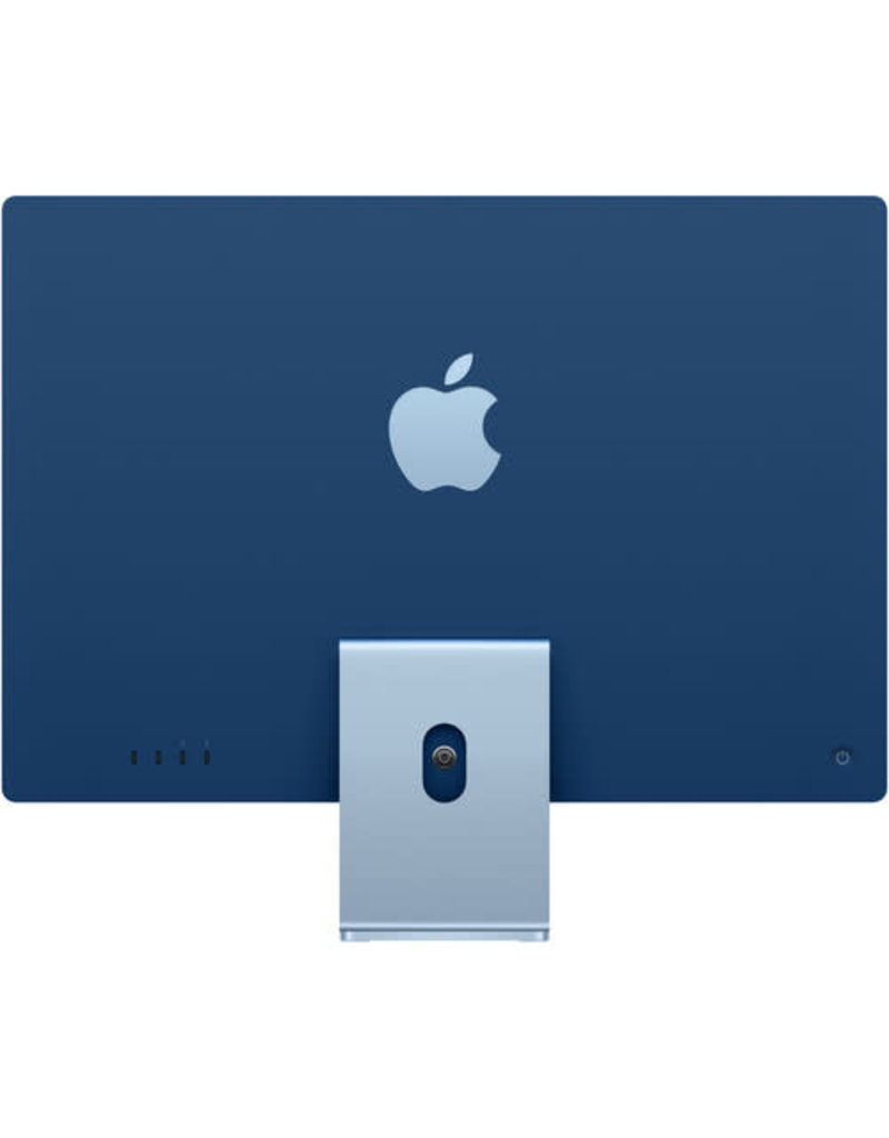 APPLE Apple 24" iMac with M1 Chip (Mid 2021, Blue) Apple M1 8-Core CPU 8GB Unified RAM | 512GB SSD 24" 4480 x 2520 Retina Display 8-Core GPU | 16-Core Neural Engine