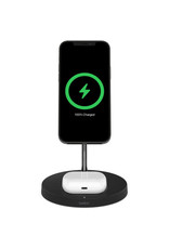 BELKIN Belkin BOOST CHARGE PRO 2-in-1 15W Wireless Charger with MagSafe (BLACK)