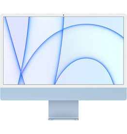 APPLE Apple 24" iMac with M1 Chip (Mid 2021, Blue) Apple M1 8-Core CPU 8GB Unified RAM | 256GB SSD 24"" 4480 x 2520 Retina Display 7-Core GPU | 16-Core Neural Engine