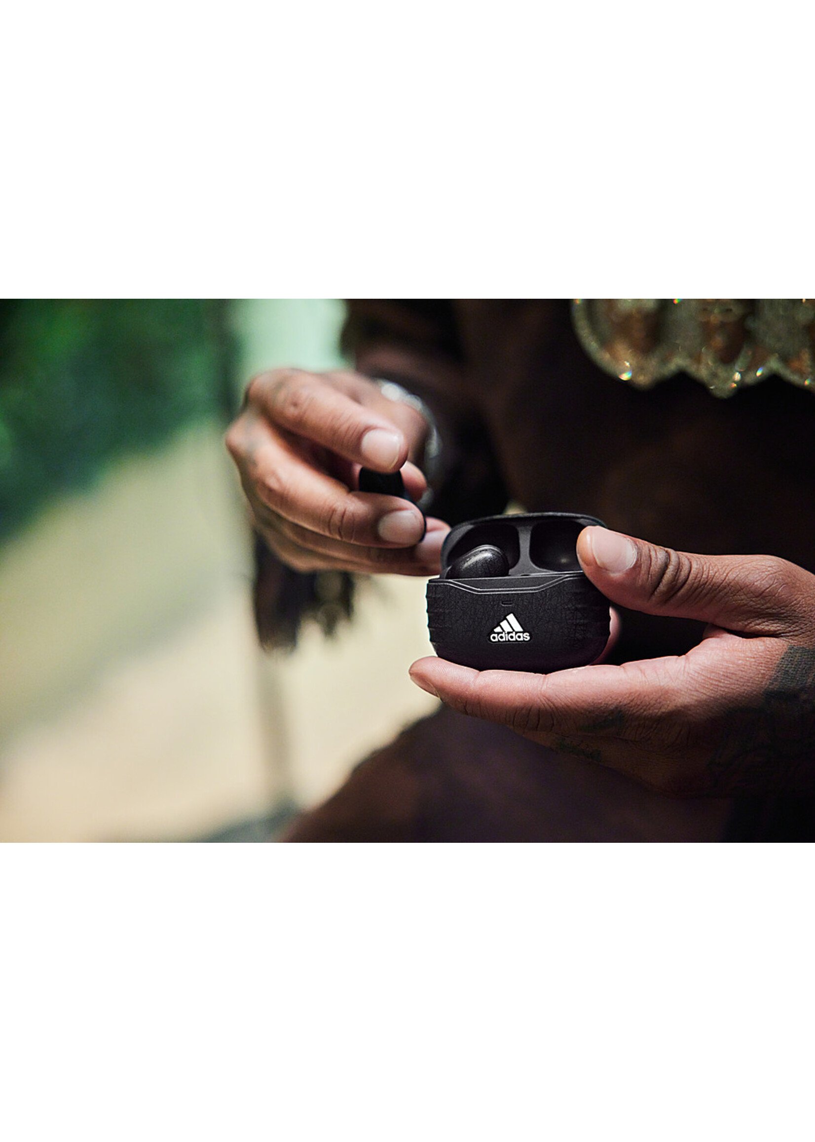 Adidas ADIDAS Z.N.E. 01 Wireless Bluetooth Noise-Cancelling Earbuds - Night Grey