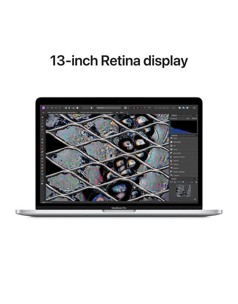 APPLE Apple 13.3" MacBook Pro M2 Chip with Retina Display (Mid 2022, Silver) Apple M2 8-Core CPU 8GB Unified RAM | 256GB SSD 13.3" 2560 x 1600 IPS Retina Display 10-Core GPU | 16-Core Neural Engine